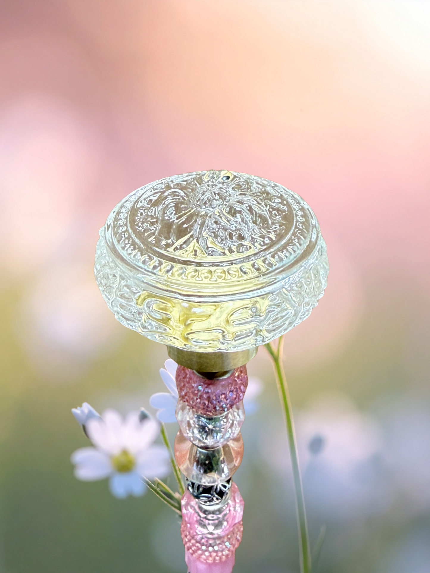 Fairy Garden Suncatcher Stakes | Rosette Red (gold)