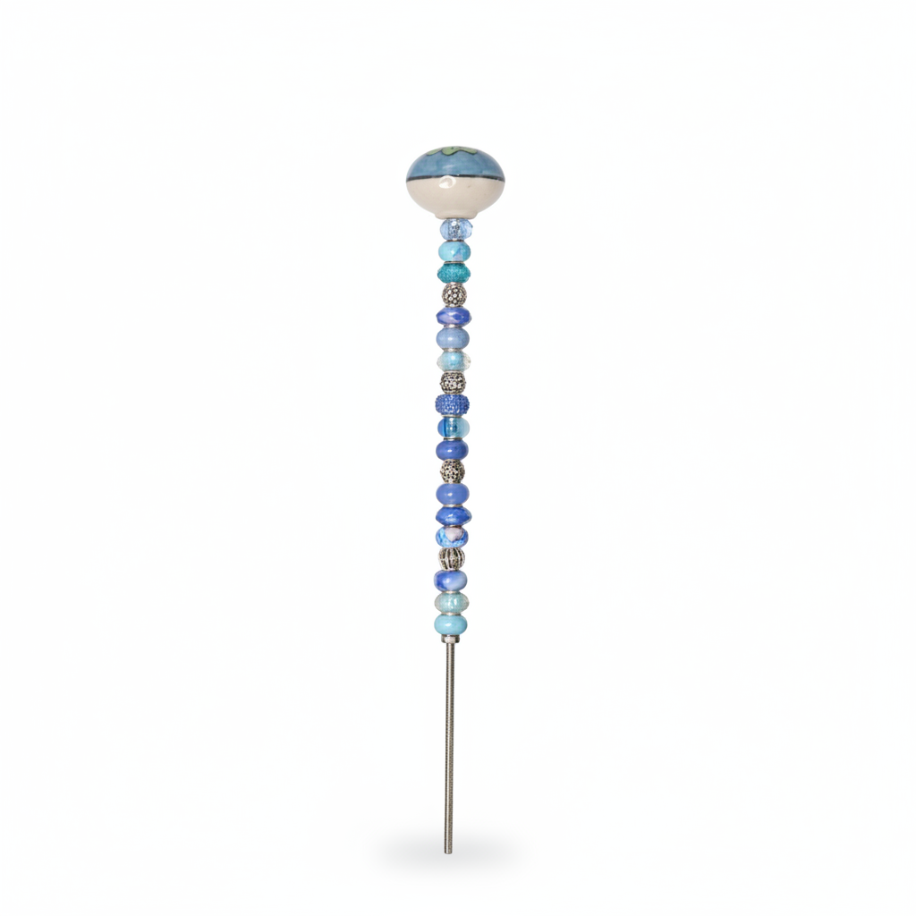 Fairy Garden Suncatcher Stakes | Ceramic Smooth Blue