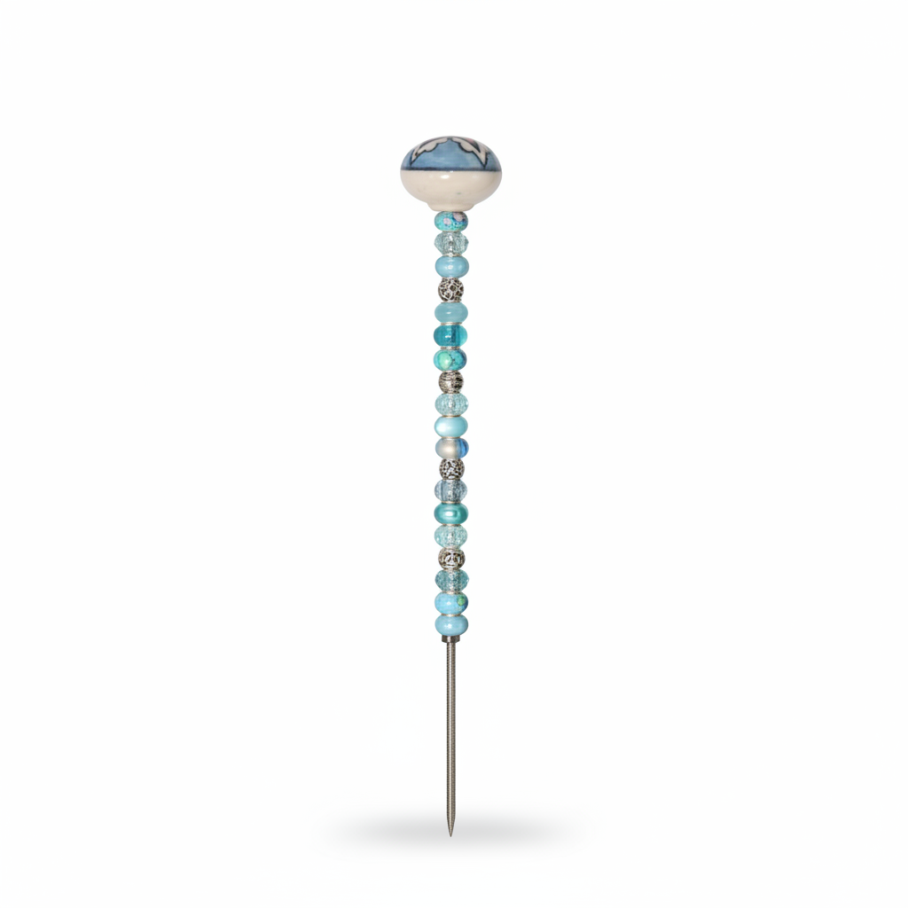 Fairy Garden Suncatcher Stakes | Ceramic Smooth Blue