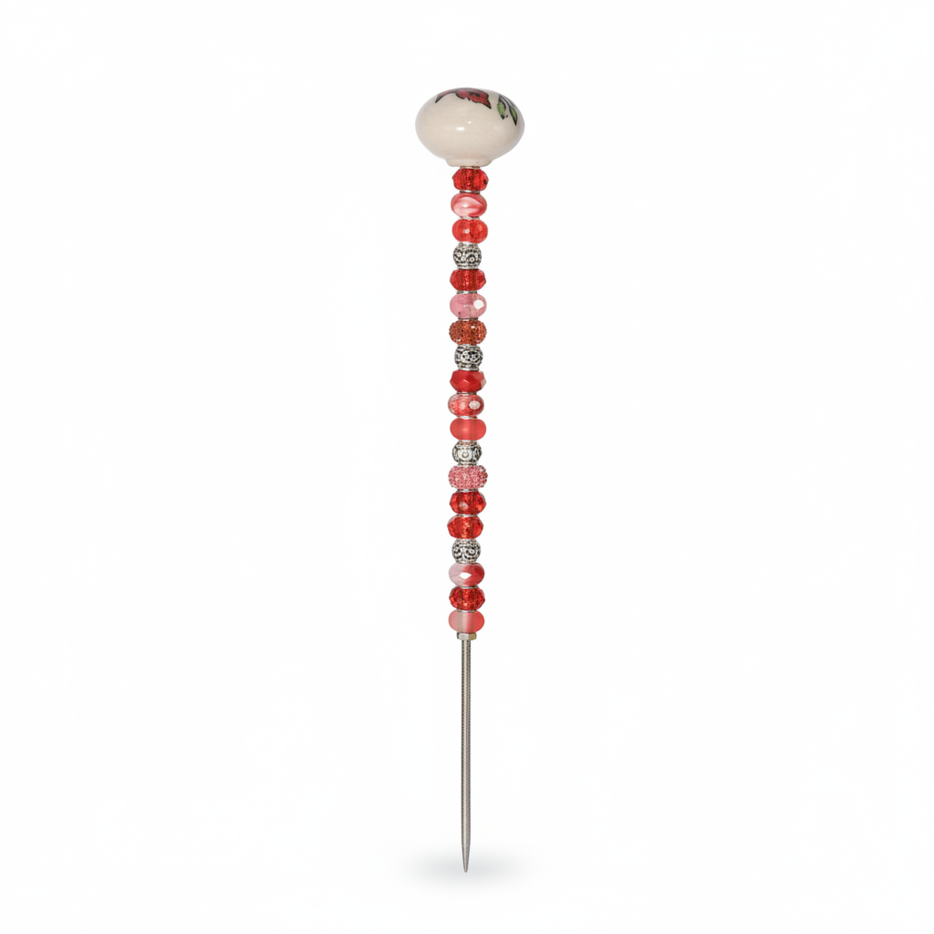 Fairy Garden Suncatcher Stakes | Ceramic Smooth Red