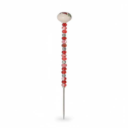 Fairy Garden Suncatcher Stakes | Ceramic Smooth Red