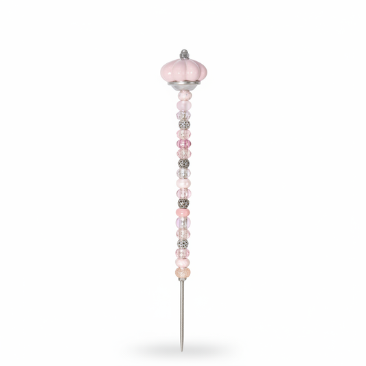 Fairy Garden Suncatcher Stakes | Ceramic Fluted Pink
