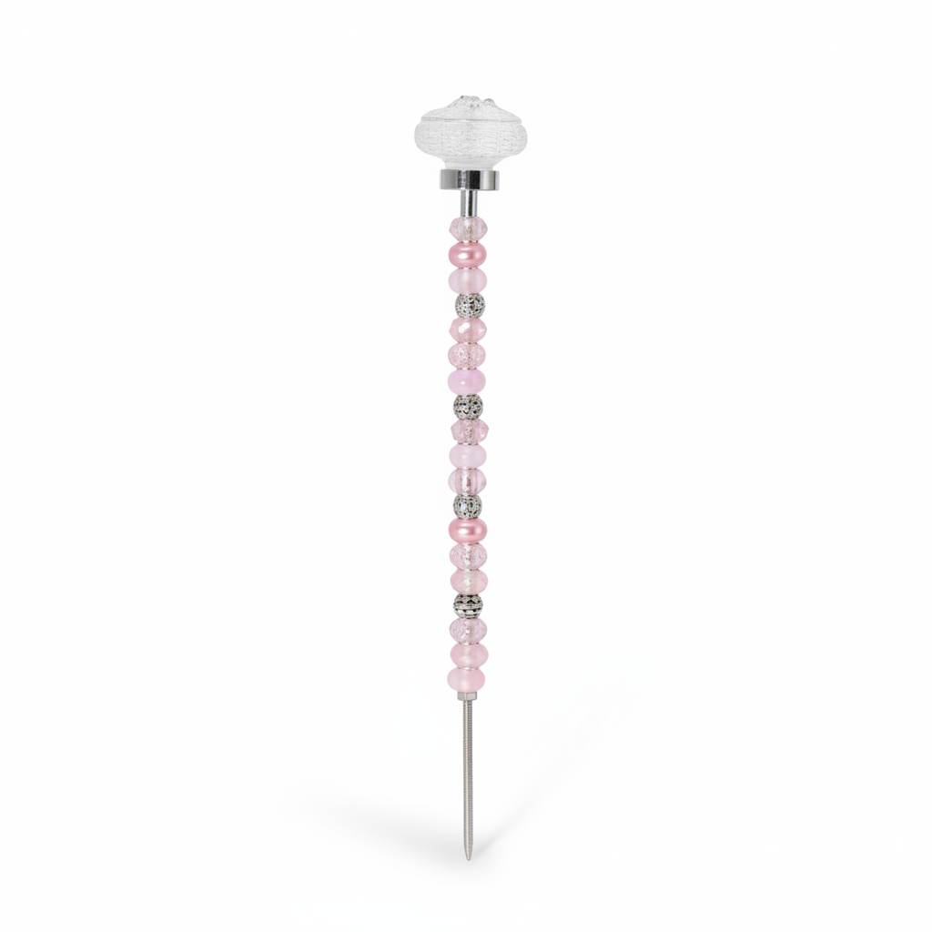Fairy Garden Suncatcher Stakes | Rosette Light Pink