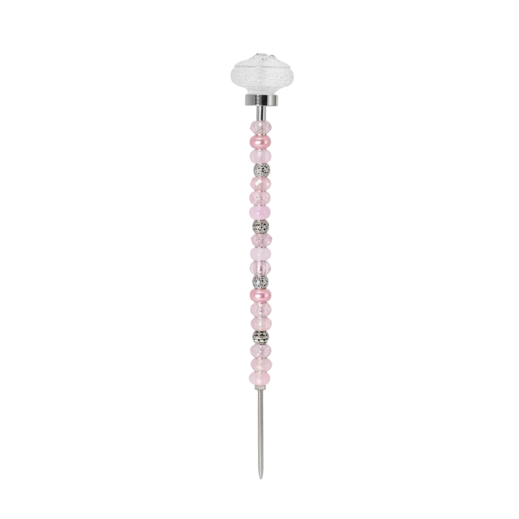 Fairy Garden Suncatcher Stakes | Rosette Light Pink (silver)
