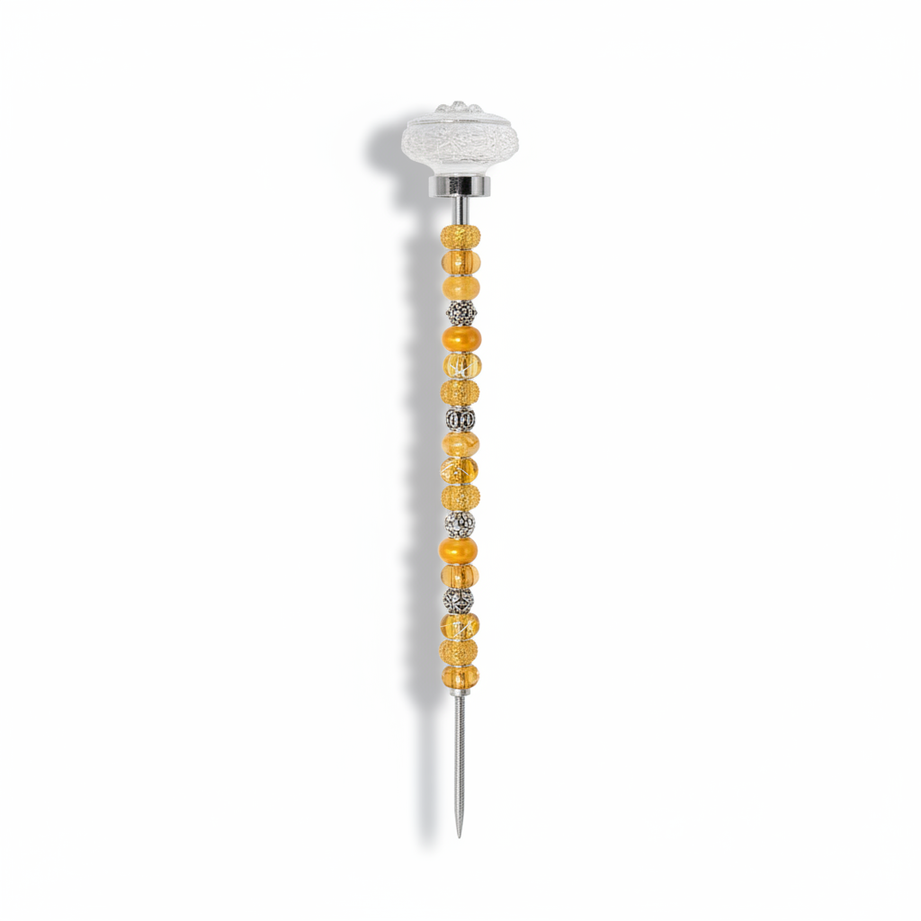 Fairy Garden Suncatcher Stakes | Rosette Yellow (silver)