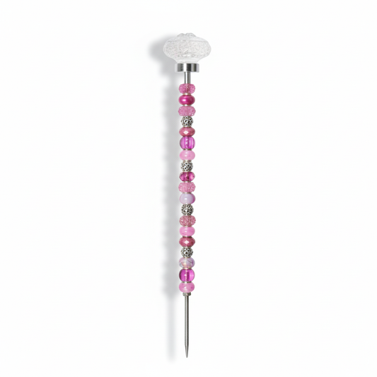 Fairy Garden Suncatcher Stakes | Rosette Dark Pink
