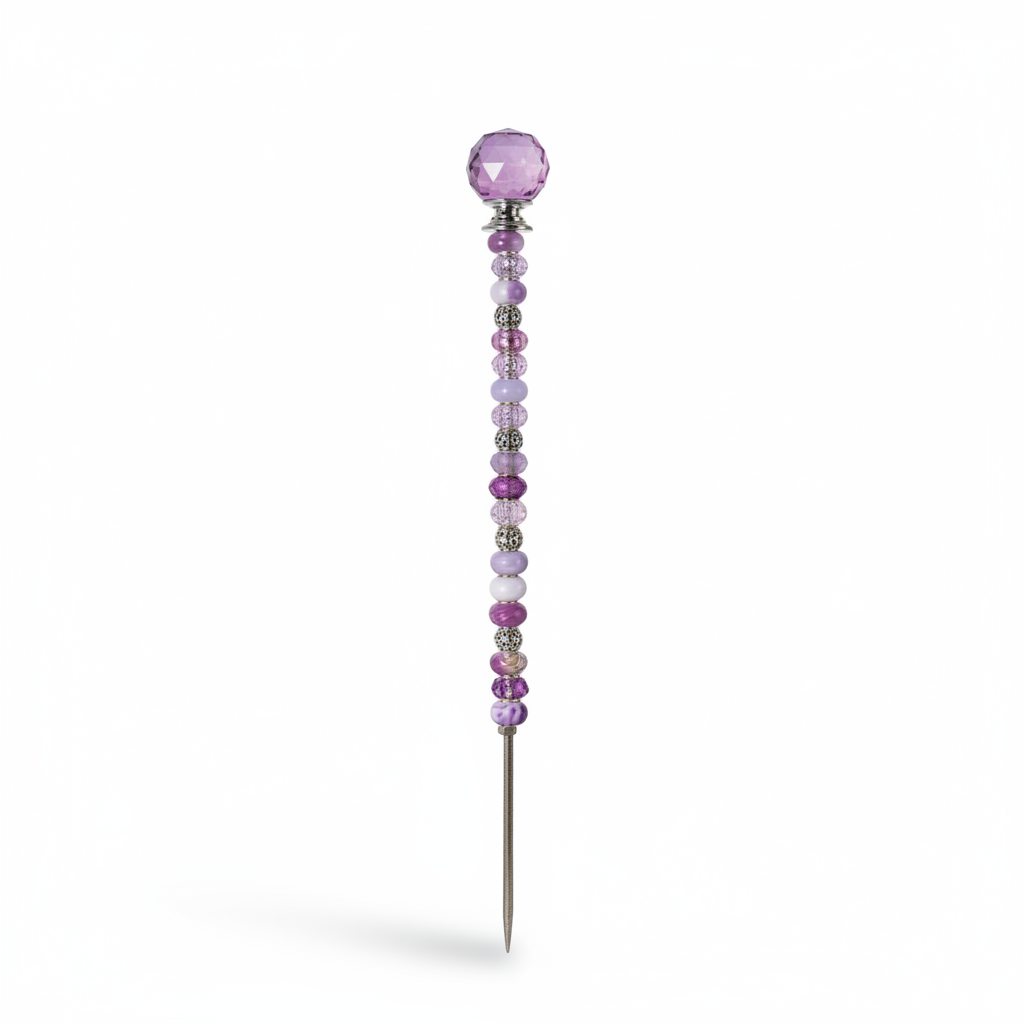 Fairy Garden Suncatcher Stakes | Faceted Purple