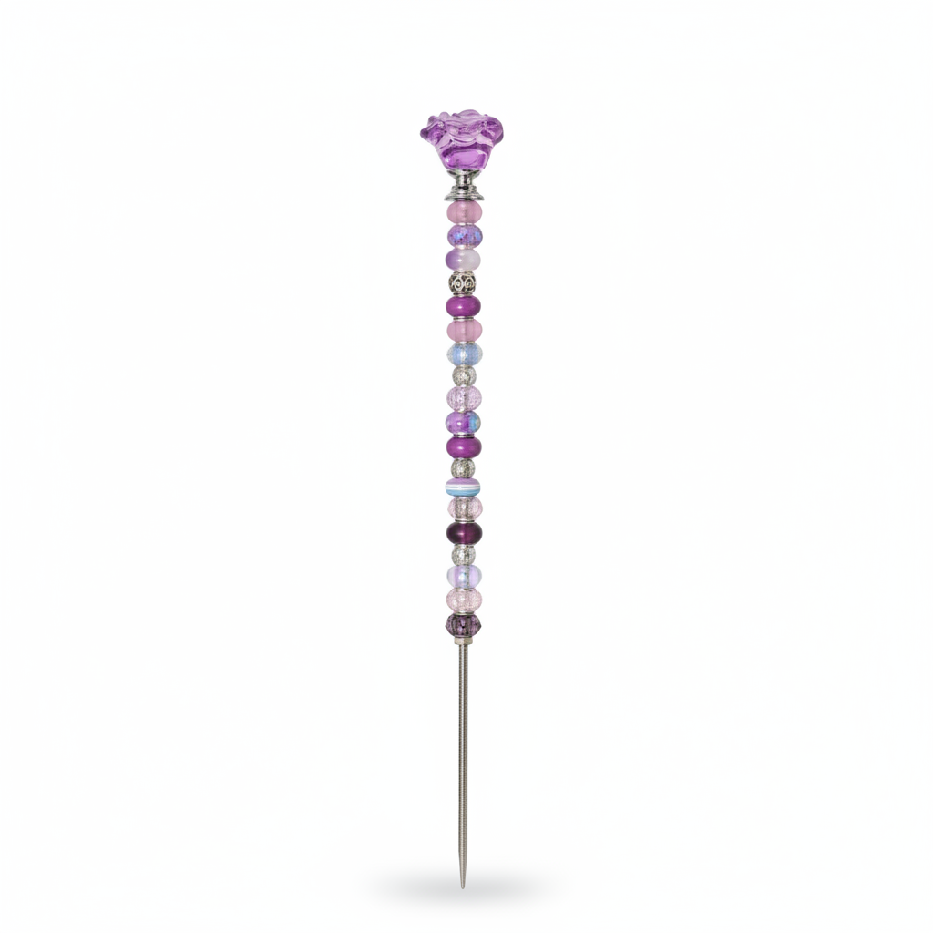 Fairy Garden Suncatcher Stakes | Rose Purple