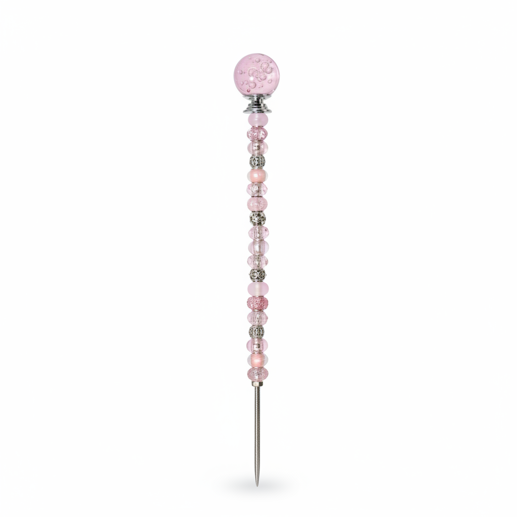 Fairy Garden Suncatcher Stakes | Bubble Ball Light Pink