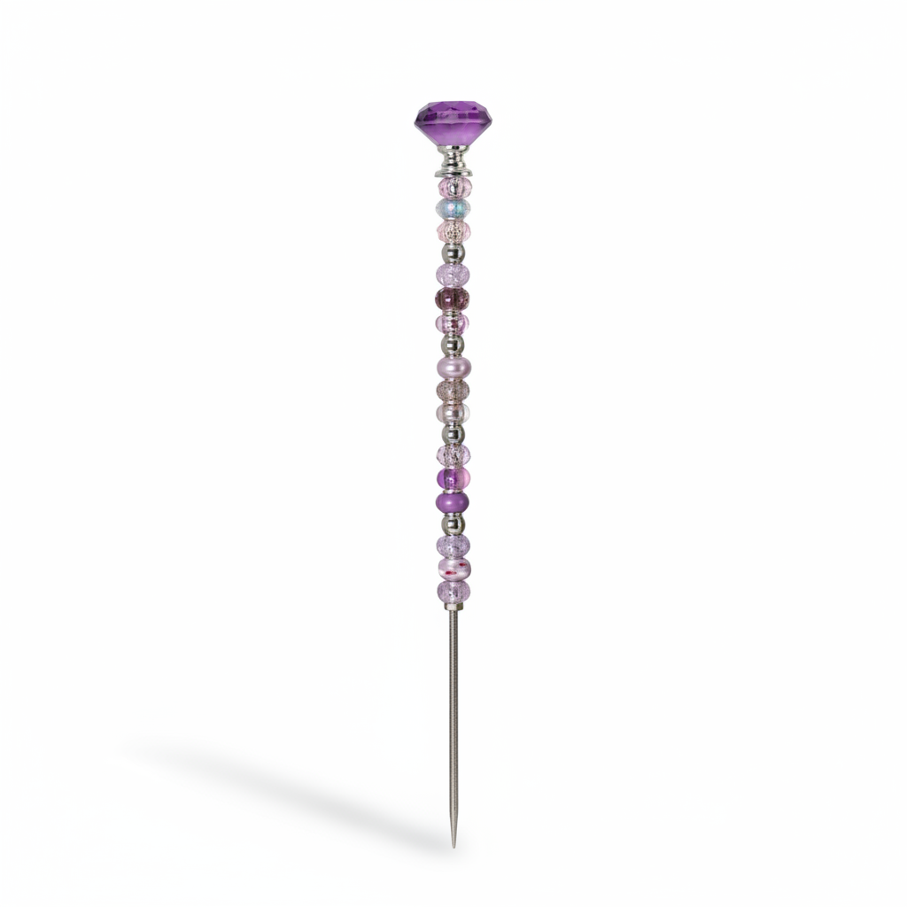 Fairy Garden Suncatcher Stakes | Diamond Dark Purple