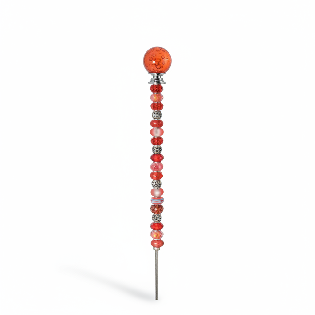 Fairy Garden Suncatcher Stakes | Bubble Ball Orange