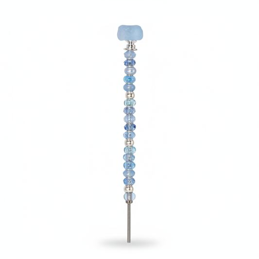Fairy Garden Suncatcher Stakes | Beach Glass Light Blue