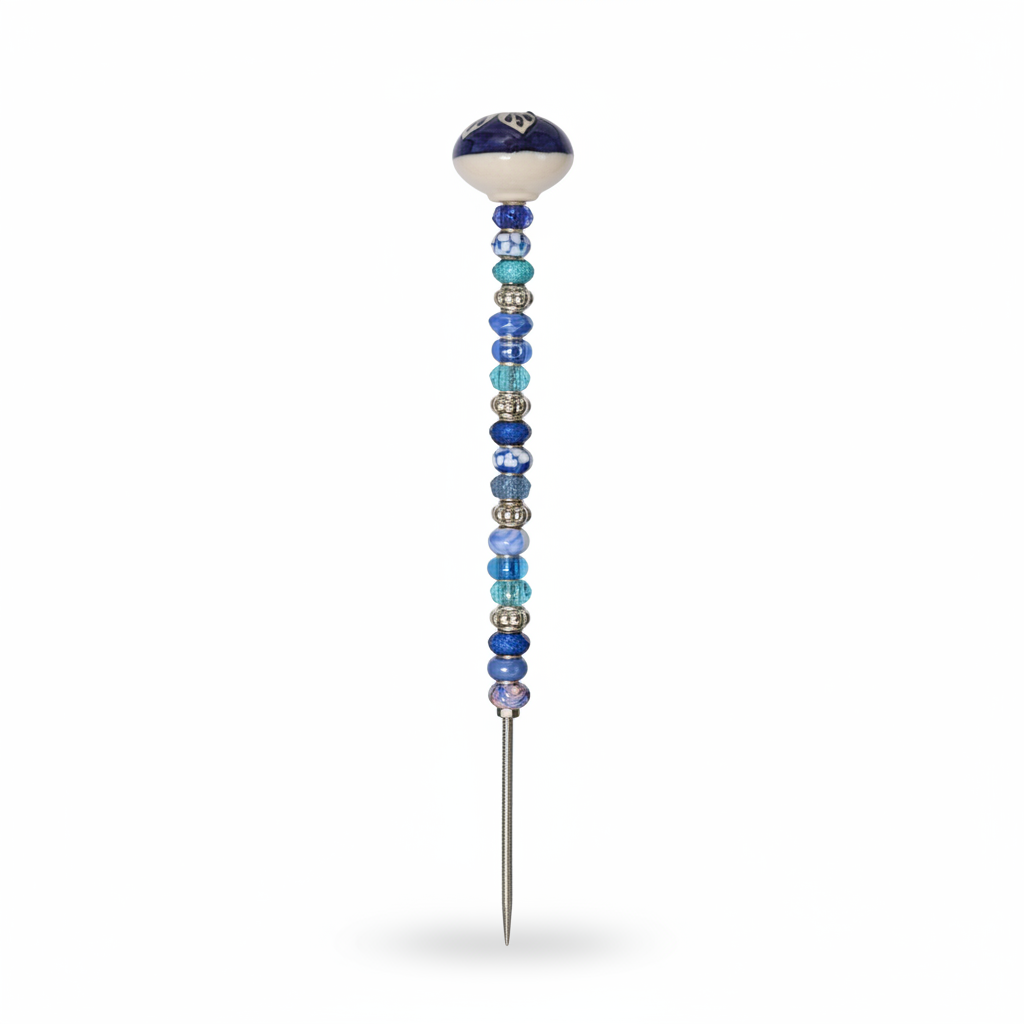 Fairy Garden Suncatcher Stakes | Ceramic Smooth Blue