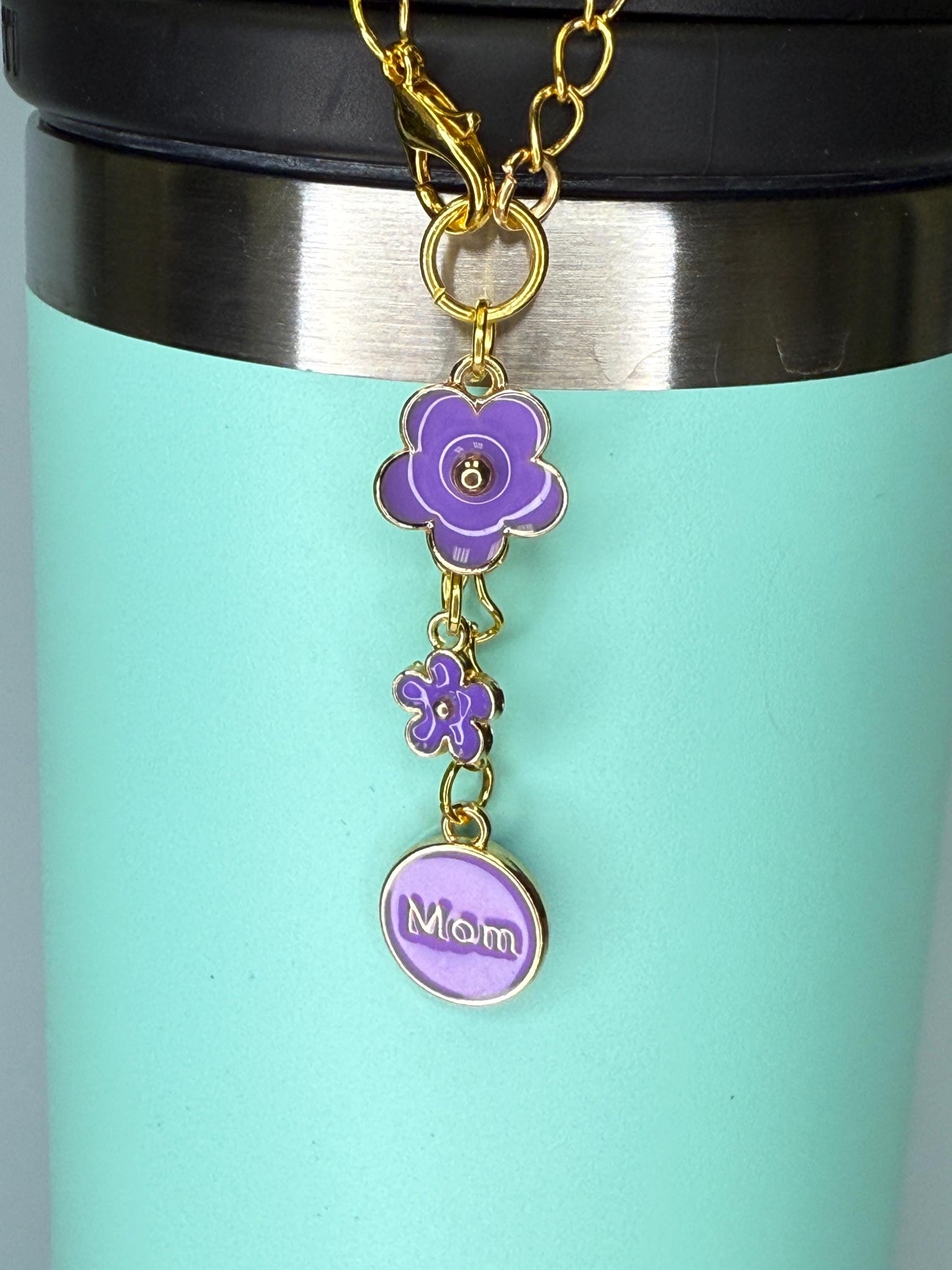 New Mom (Lilac) Enamel Charms