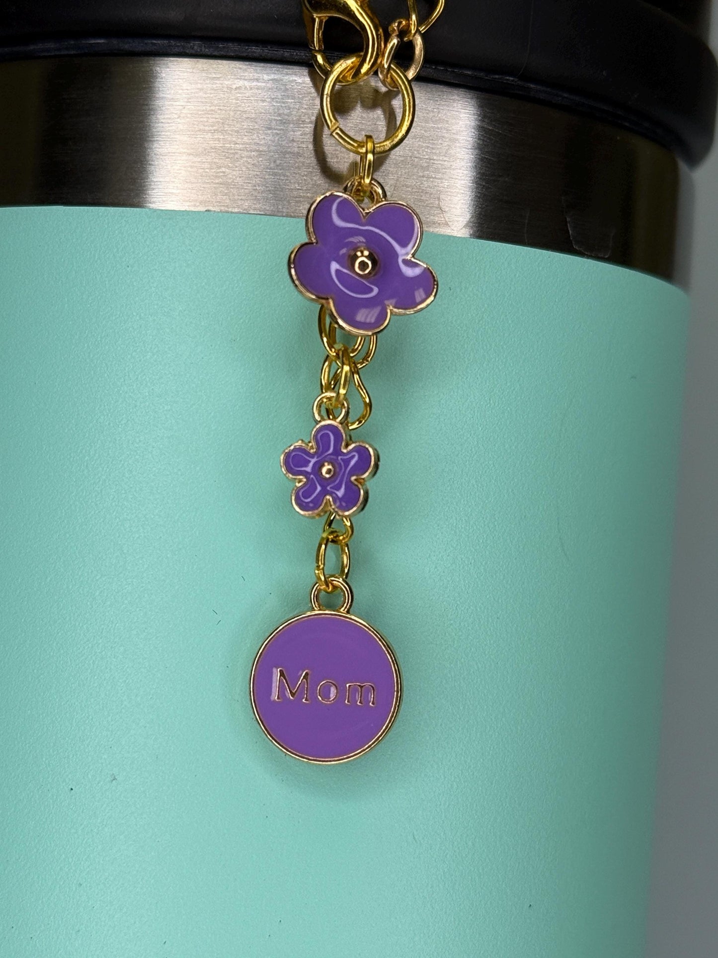 New Mom (Lilac) Enamel Charms
