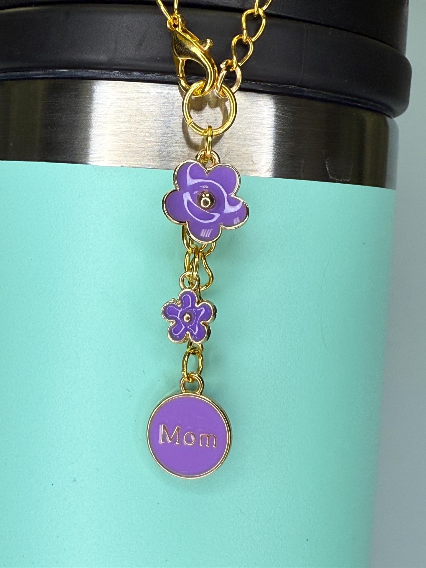 New Mom (Lilac) Enamel Charms