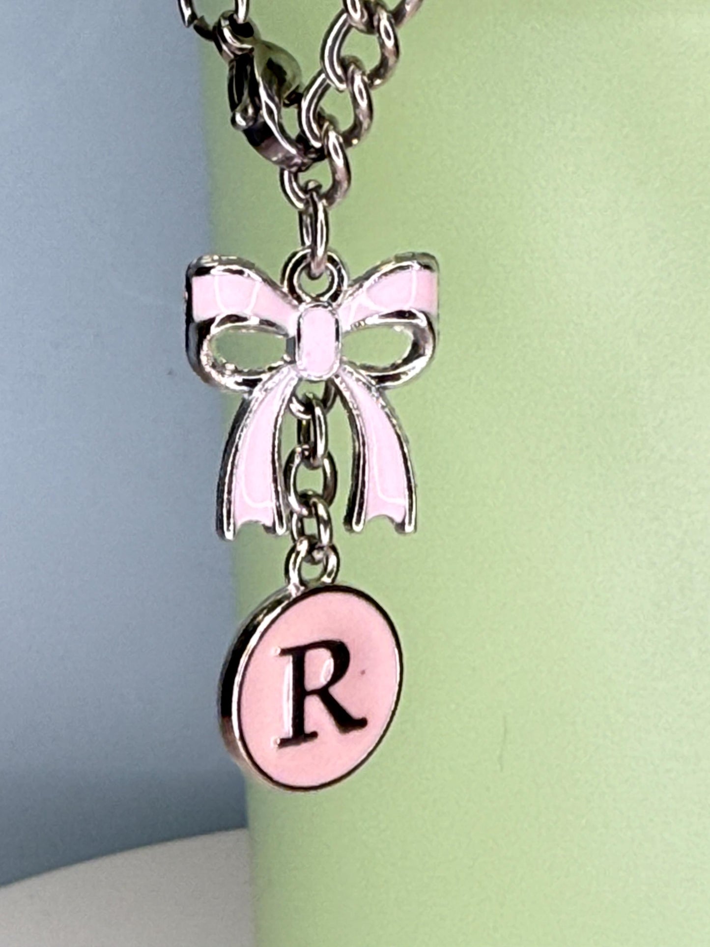 Pink Letter A-Z avail Enamel Charms for Stanley Tumbler Handles – Quencher, Gift for her, Olivia Rodrigo, Gift for Girl, Valentines Day