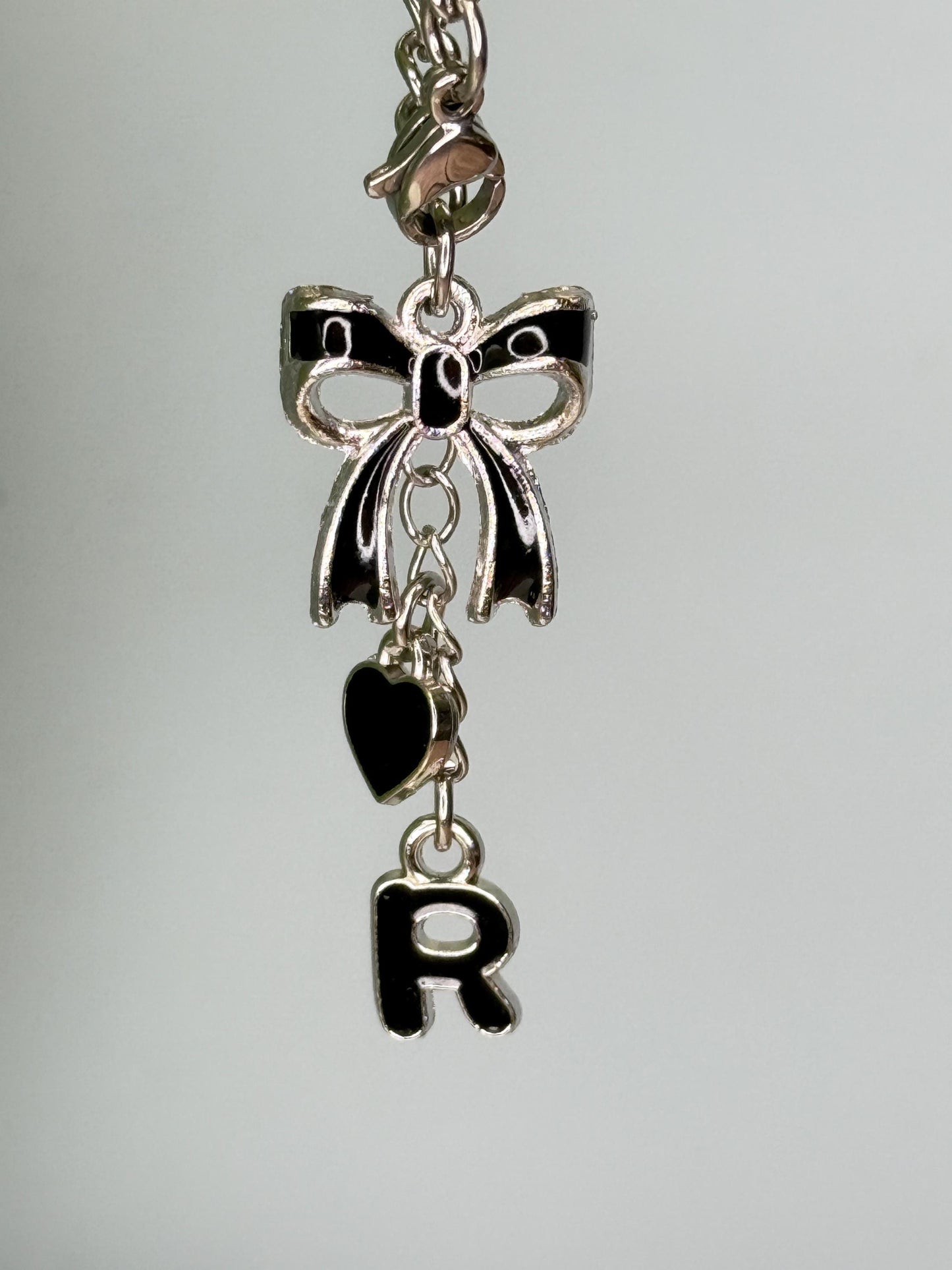 Black Letter A-Z avail Enamel Charms for Stanley Tumbler Handles – Quencher, Gift for her, Olivia Rodrigo, Gift for Girl, Valentines Day