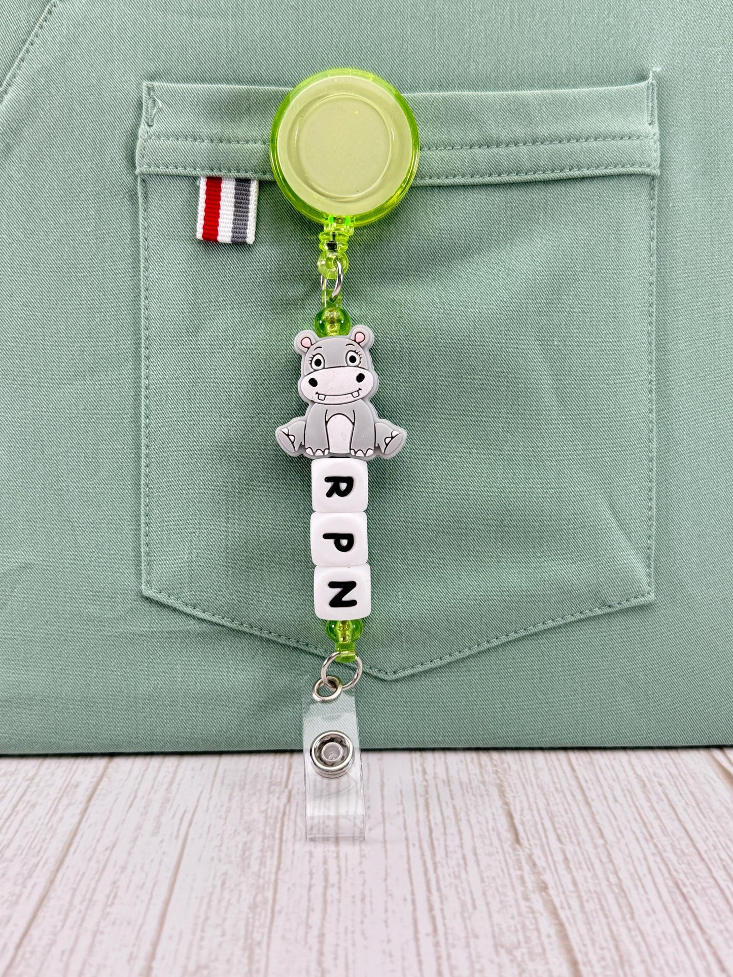 PSW, HCA & Health Care Aide Badge Reel Medical Id Retractable Badge Id Holder