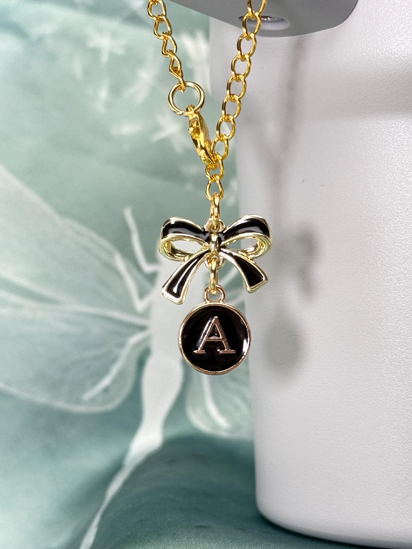 Charm Letter A-Z avail Enamel Charms for Stanley Tumbler Handles – Quencher, Gift for her, Olivia Rodrigo Sabrina Carpenter