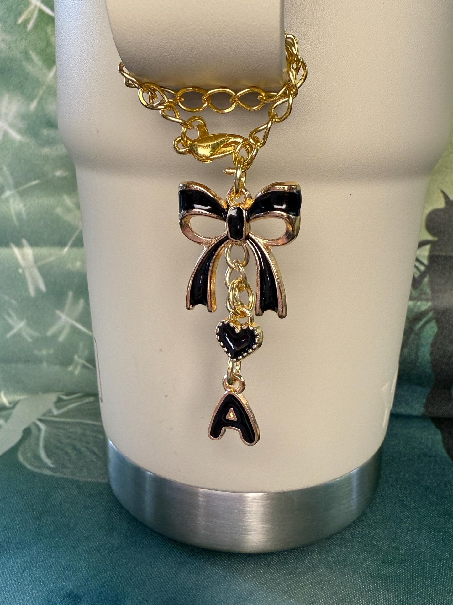 Letter A-Z avail Enamel Charms for Stanley Tumbler Handles – Quencher, Gift for her, Olivia Rodrigo, Swiftie, Sabrina Carpenter Fans