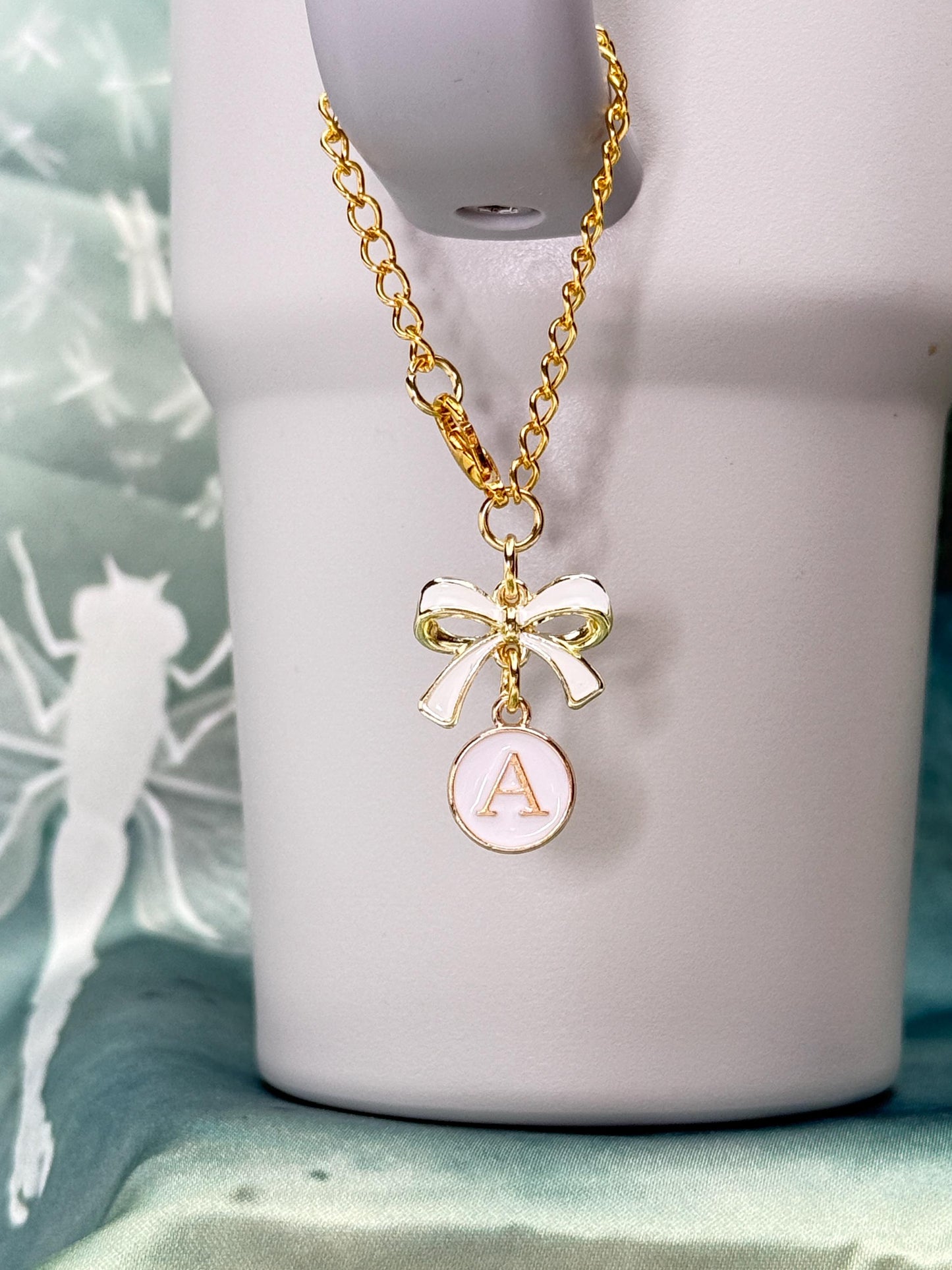 Charm Letter A-Z avail Enamel Charms for Stanley Tumbler Handles – Quencher, Gift for her, Olivia Rodrigo Sabrina Carpenter
