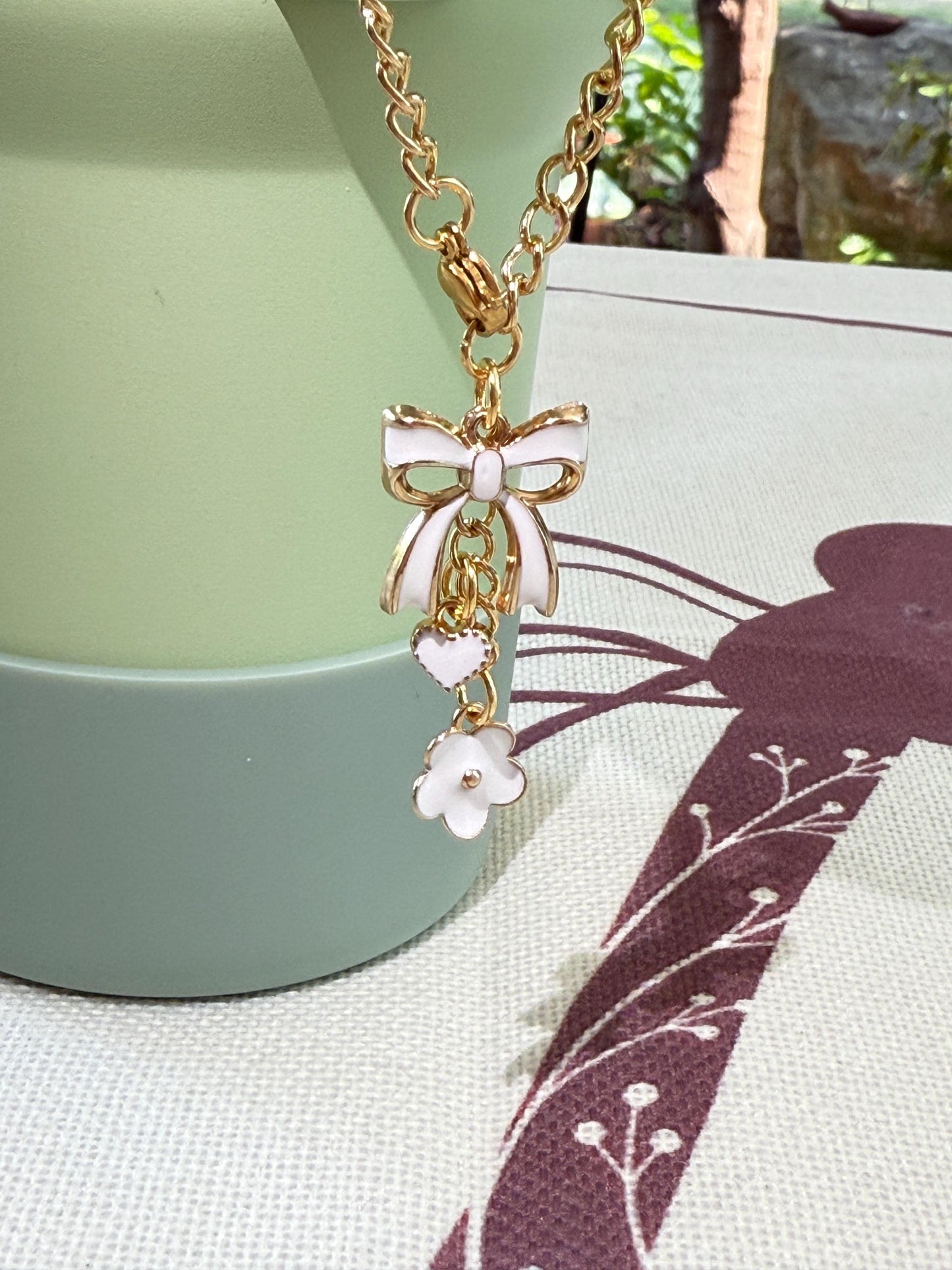 Pink Flower Enamel Charms for Stanley Tumbler, Quencher, Gift for girls, Olivia Rodrigo