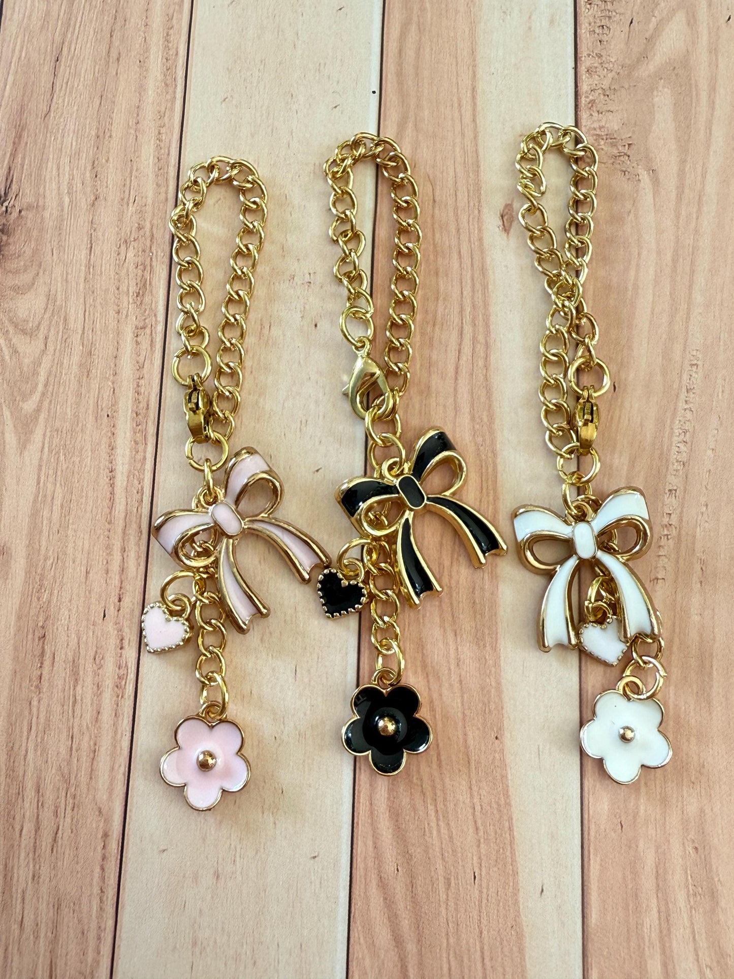 Stanley Tumbler Charm Stanley Accessory Water Bottle Charm Cup Charm Stanley Cup Charm Tumbler Handle Charm Drink Accessory Pink/White/Black