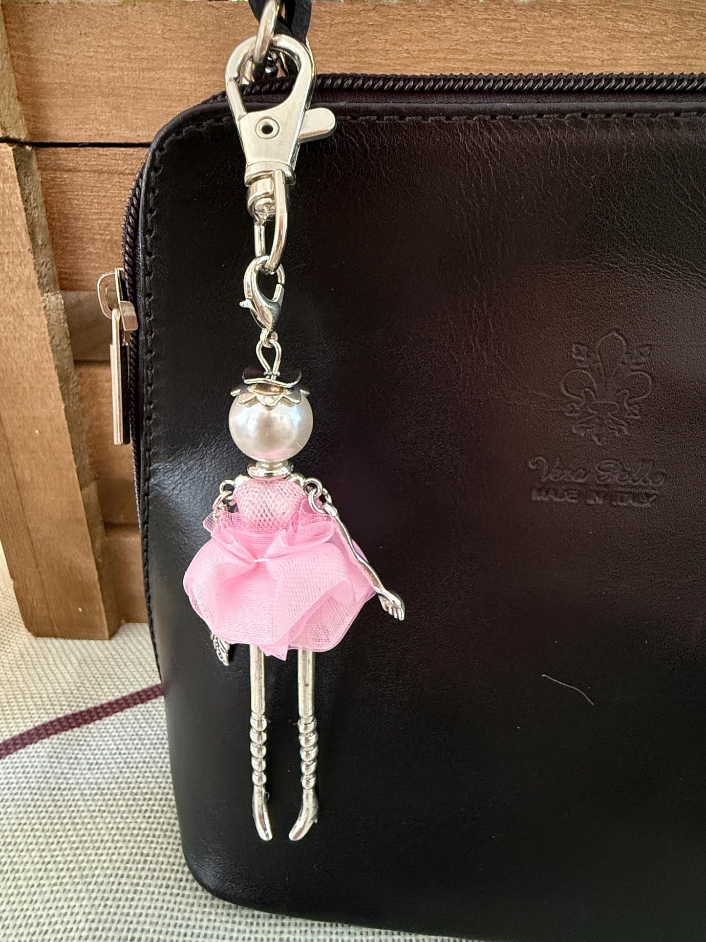 Bijou Dolls Silver Plated Figurine Purse Charm Purse Jewelry