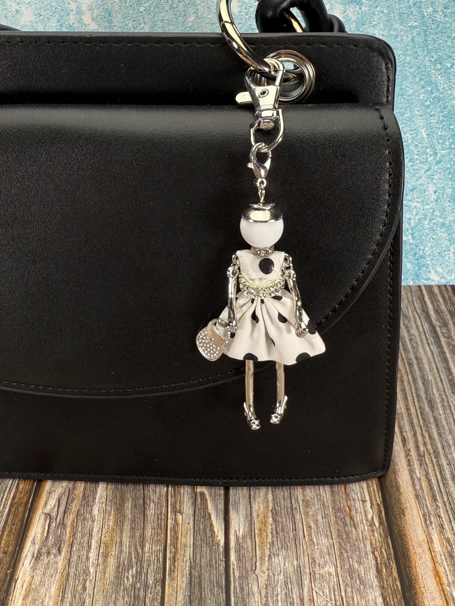 Bijou Dolls Silver Plated Figurine Purse Charm Purse Jewelry
