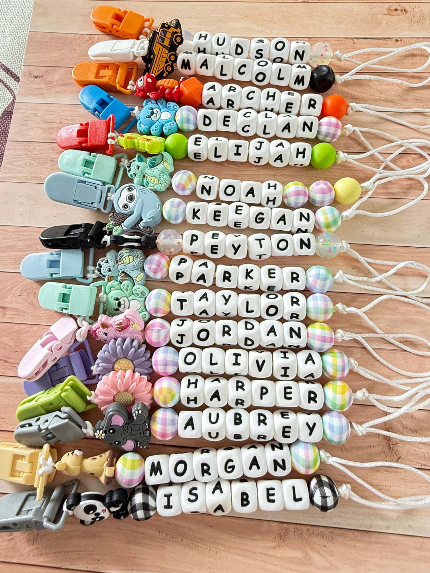 Pacifier Clips