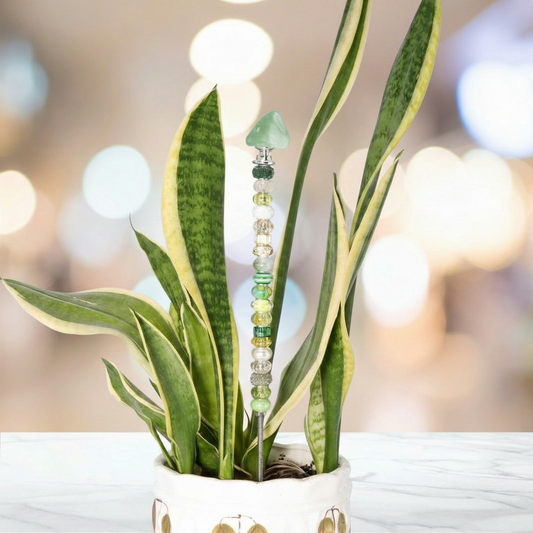 Fairy Garden Suncatcher Stakes | Beach Glass Green