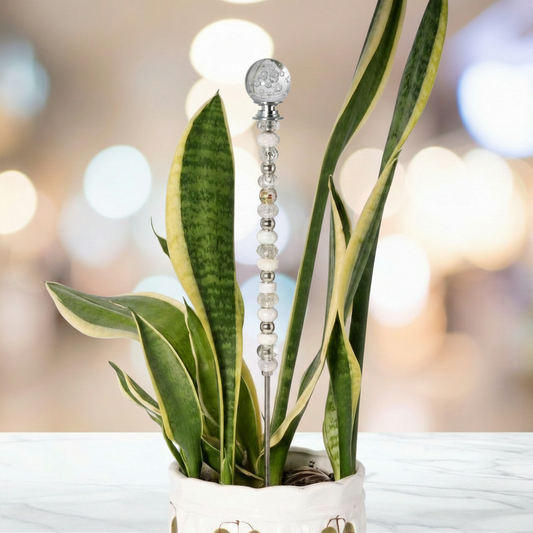 Fairy Garden Suncatcher Stakes | Bubble Ball Clear