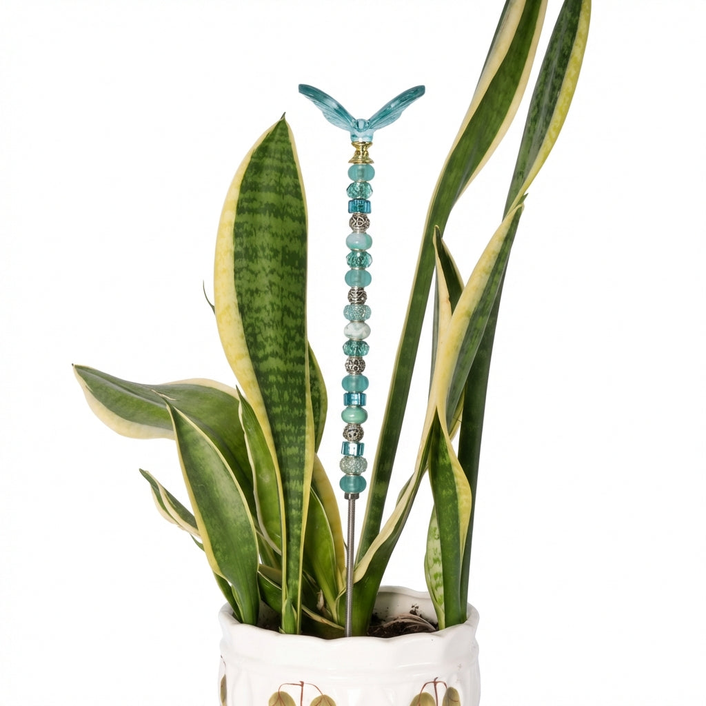 Fairy Garden Suncatcher Stakes | Butterfly Blue