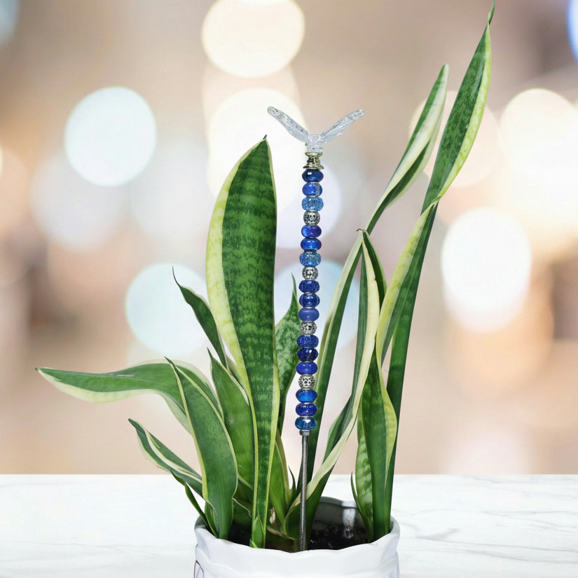 Fairy Garden Suncatcher Stakes | Butterfly Dark Blue