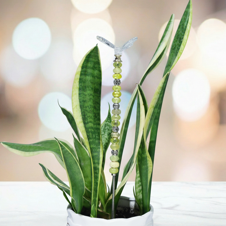 Fairy Garden Suncatcher Stakes | Butterfly Yellow