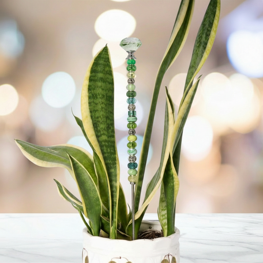 Fairy Garden Suncatcher Stakes | Diamond Light Green