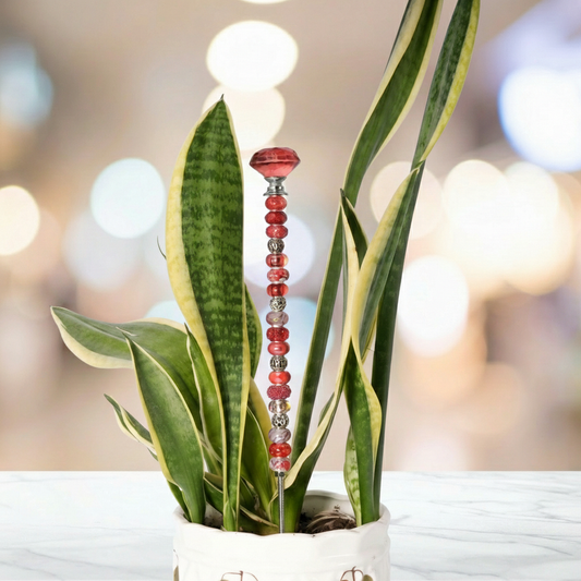 Fairy Garden Suncatcher Stakes | Diamond Red