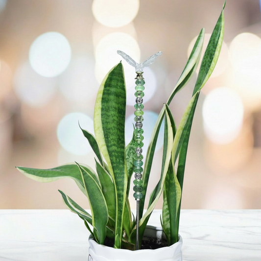 Fairy Garden Suncatcher Stakes | Butterfly Light Green