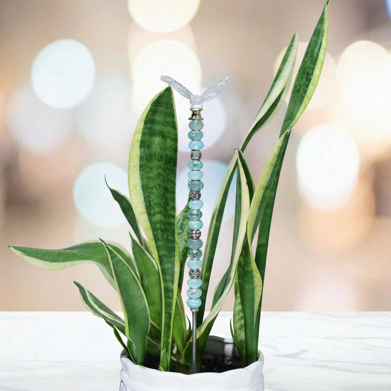 Fairy Garden Suncatcher Stakes | Butterfly Light Blue