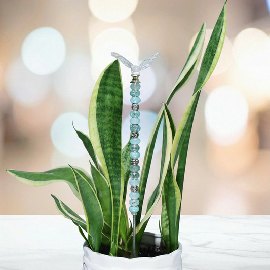 Fairy Garden Suncatcher Stakes | Butterfly Light Blue