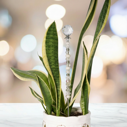 Fairy Garden Suncatcher Stakes | Faceted Clear