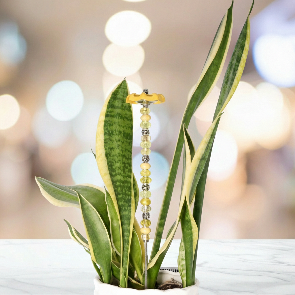 Fairy Garden Suncatcher Stakes | Faucet Yellow