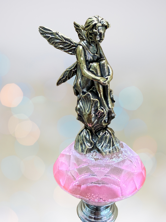 Fairy Garden Suncatcher Stakes | Fairy Pink Diamond