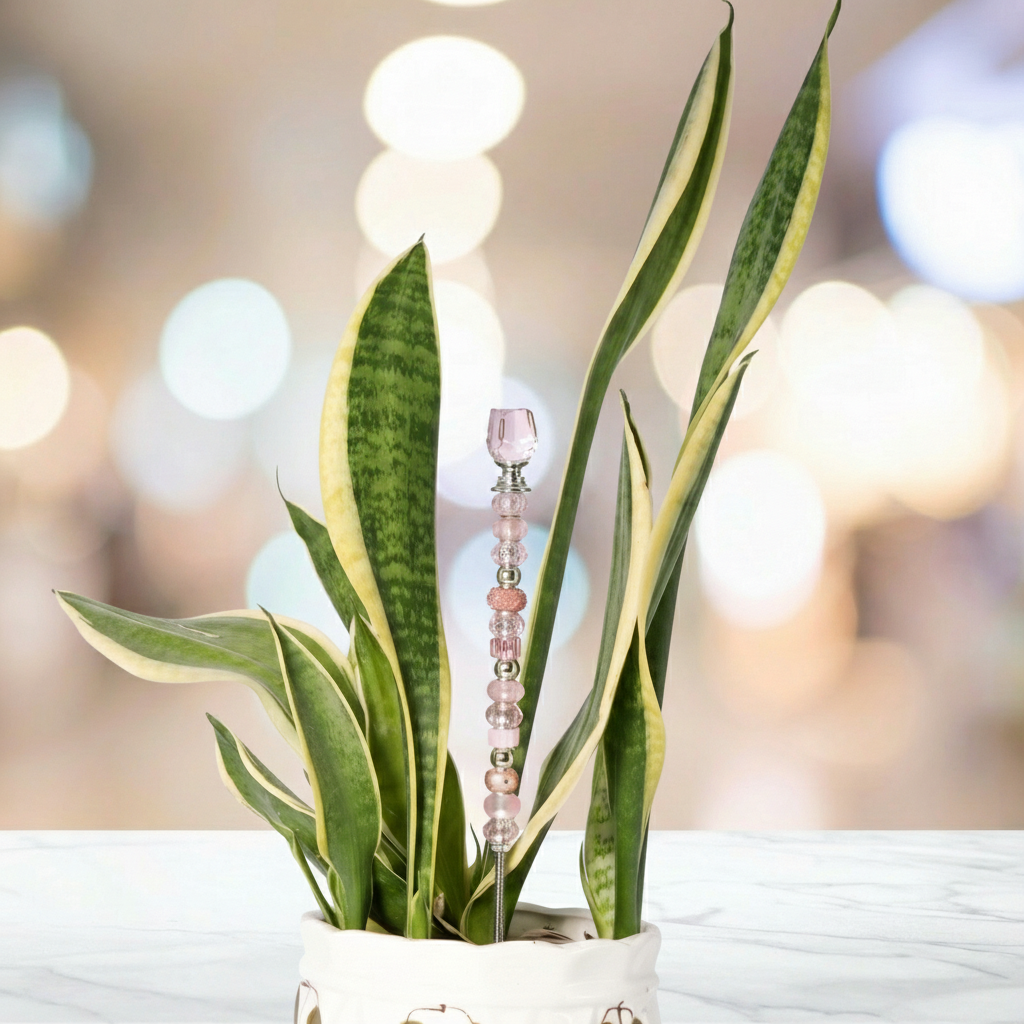 Fairy Garden Suncatcher Stakes | Mini Rose Pink