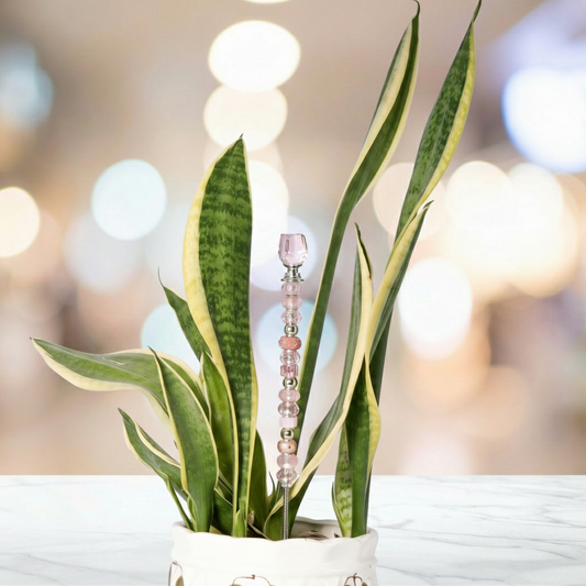 Fairy Garden Suncatcher Stakes | Mini Rose Pink