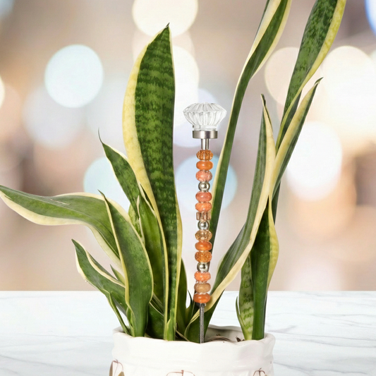 Fairy Garden Suncatcher Stakes | Mini Stake Orange