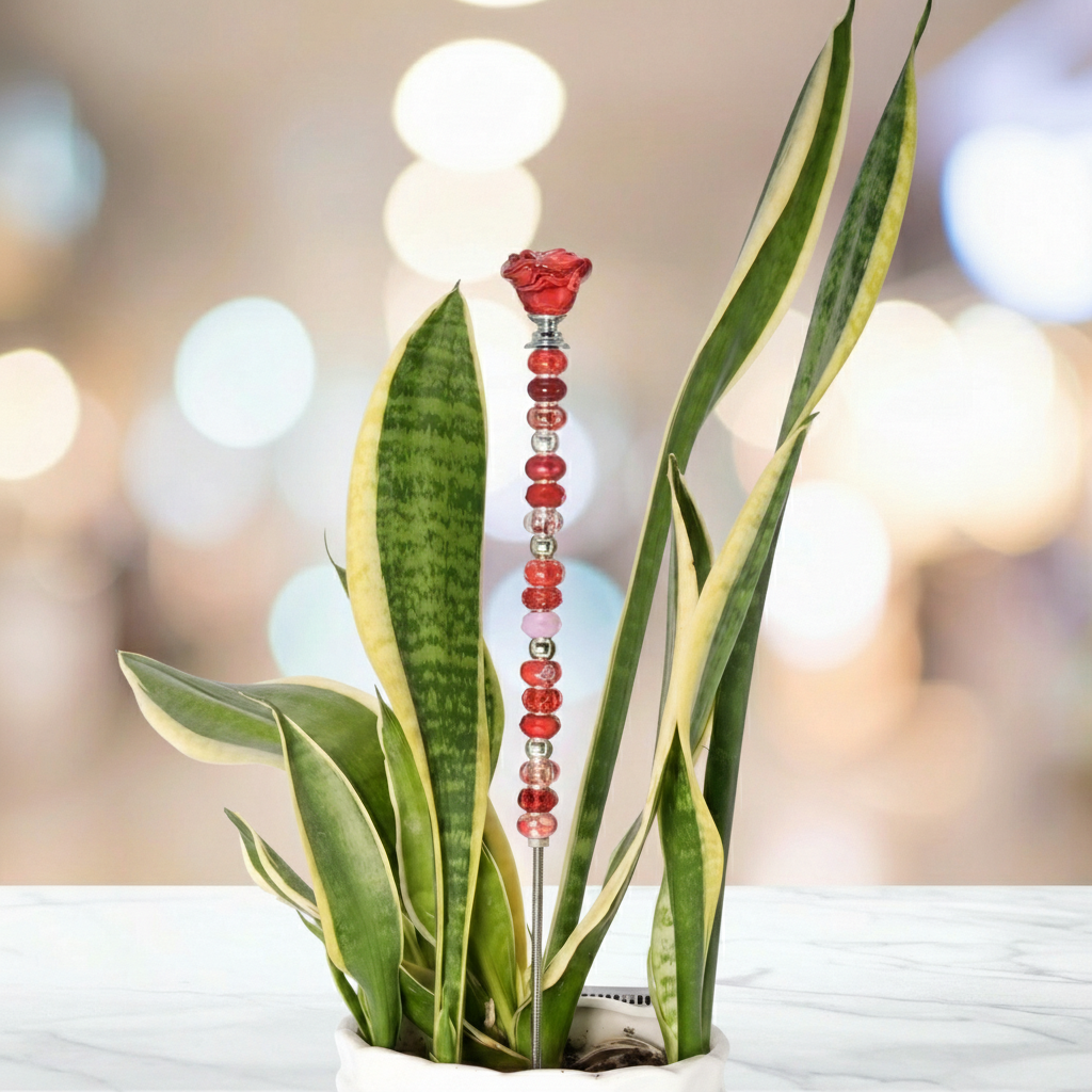 Fairy Garden Suncatcher Stakes | Rose Red