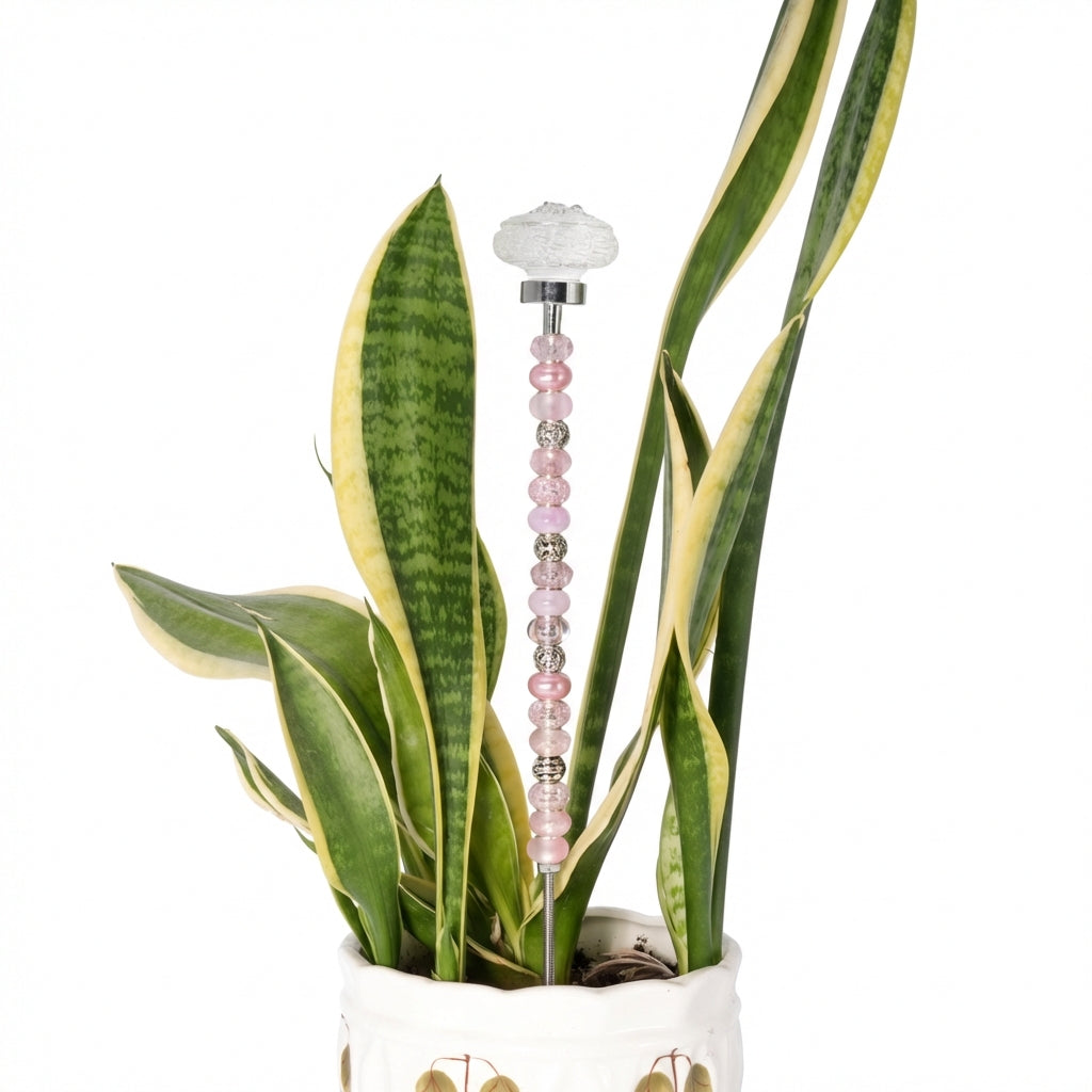 Fairy Garden Suncatcher Stakes | Rosette Light Pink