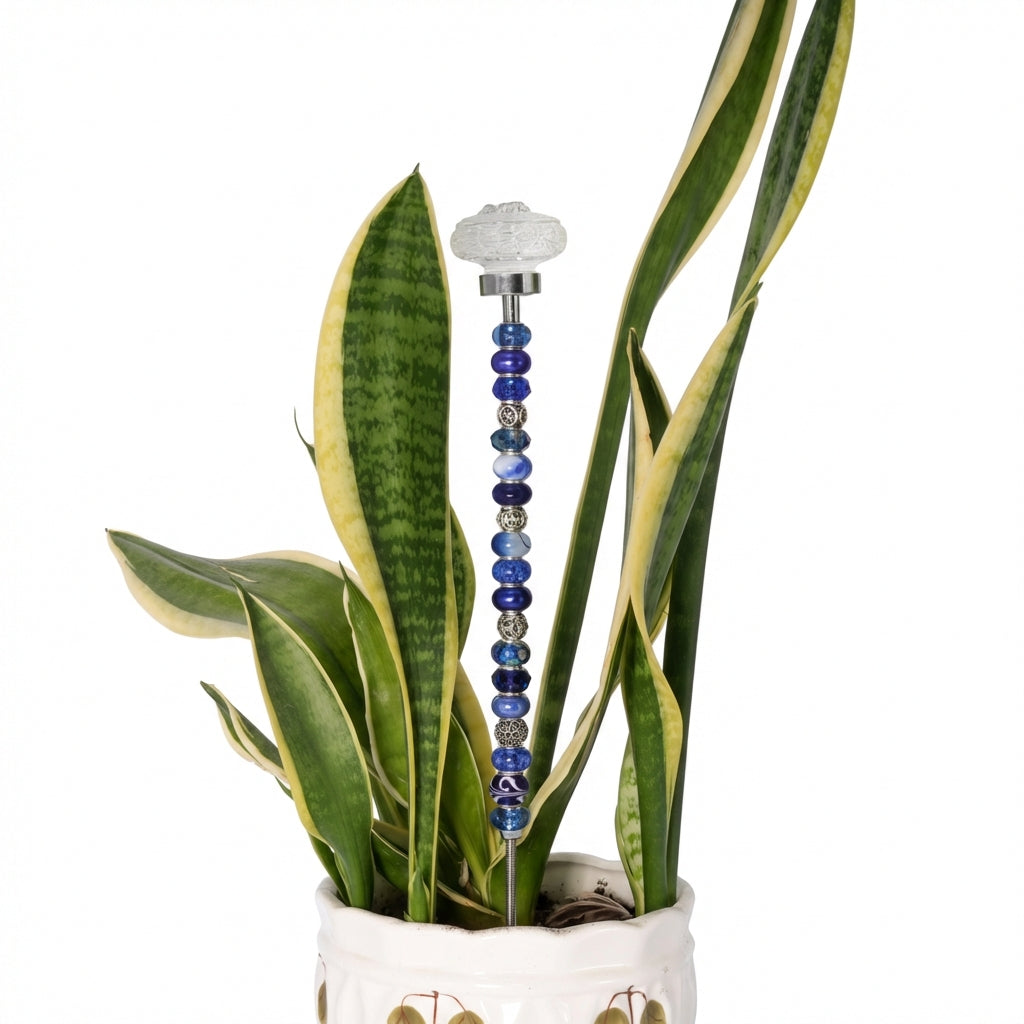 Fairy Garden Suncatcher Stakes | Rosette Dark Blue